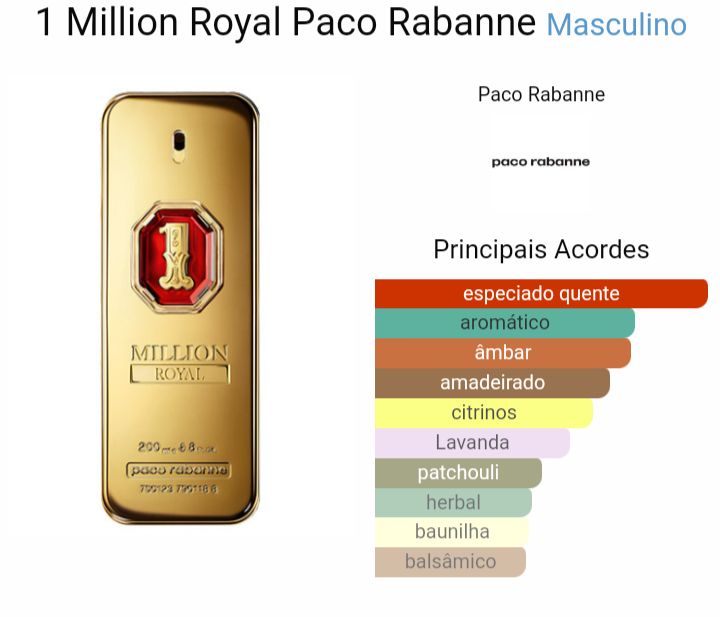 ONE MILLION ROYAL+PERFUMERO