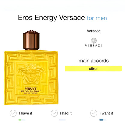 VERSACE EROS ENERGY+Perfumero