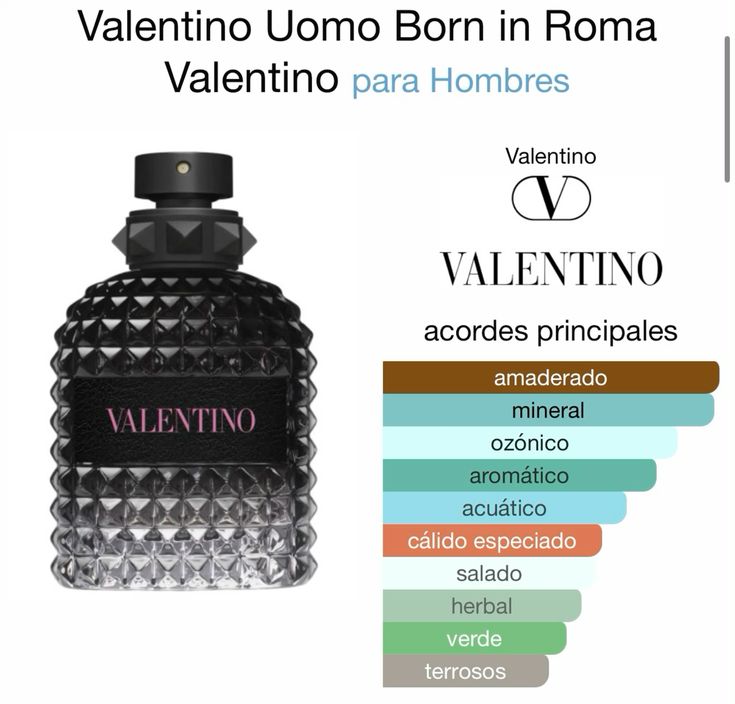Perfume Valentino Uomo + perfumero